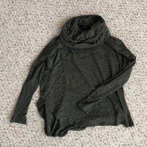Green Forever 21 cowl neck